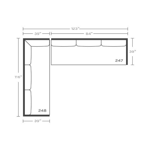 Picture of Sylvie Slipcovered Sectional